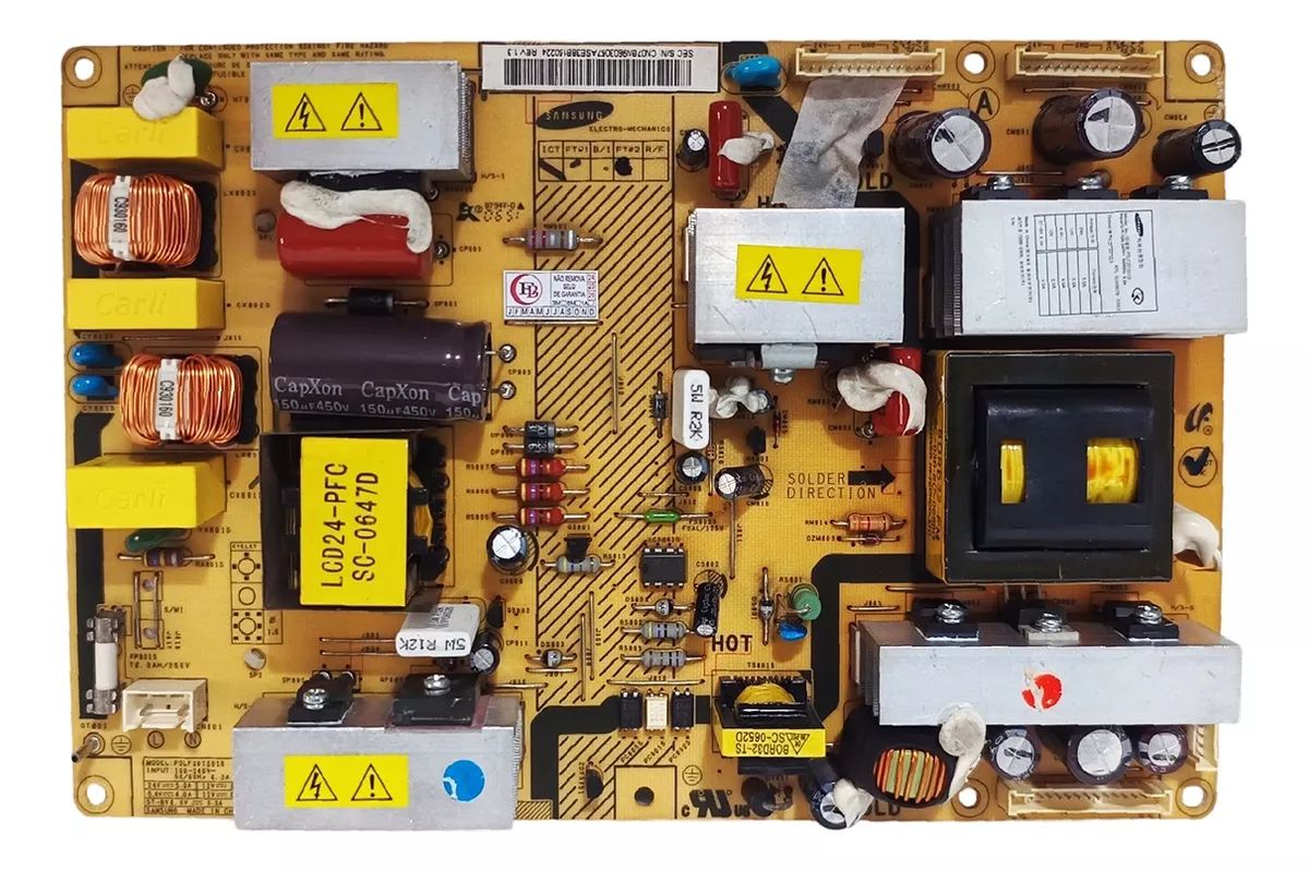 Placa Fonte Tv Samsung Ln32r71b Bn96-03057a
