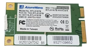 Placa Mini Pci Wireless Wifi Realtek Rtl8187b Para Notebook