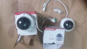 Câmera IP Hikvision Full HD 2MP 1080p DS-2CD1121 Dome 30 metros