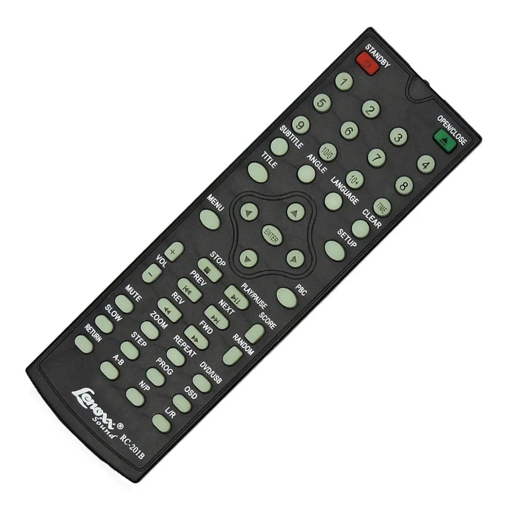 Controle remoto para dvd lenoxx