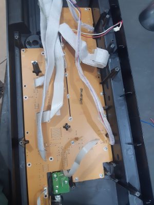 Placa do teclado yamaha psr 550 Principal de Funções