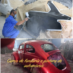 Curso De Técnicas de funilaria expressa e pintura de automóveis