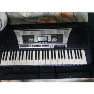 Teclado Yamaha Psr 350 Com Fonte e Capa Tudo Ok