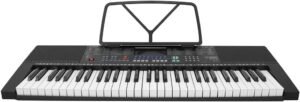 Teclado Musical Spring Tc-161 Com Capa Fonte E Suporte