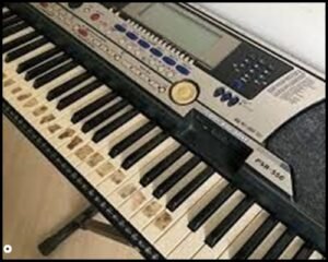 Teclado Yamaha PSR-550 c/ Entrada USB + Capa Acolchoada